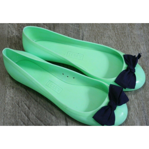 rubber ballet flats